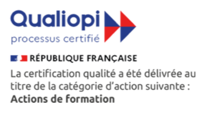 organisme de formations certifié Qualiopi pour au titre de l'action de formation